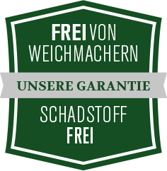 Frei von Weichmachern
